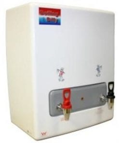 Wall Mounted White 60 liter 4.8kw Power Twin Taps Instant Boiling Water  
