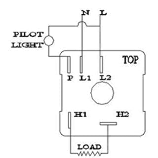 Stove Temperature Control Cooktop Switch MP104