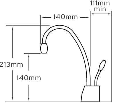 Replacement Insinkerator GN1100 Tap