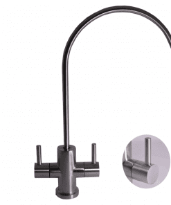 Twin-stainless-steel-tap